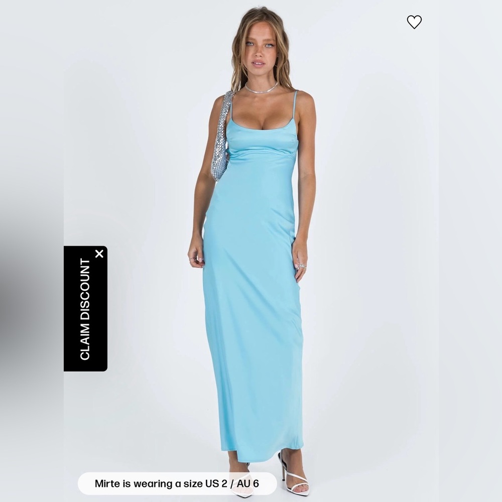 PRINCESS POLLY - Ravia Maxi Dress Blue